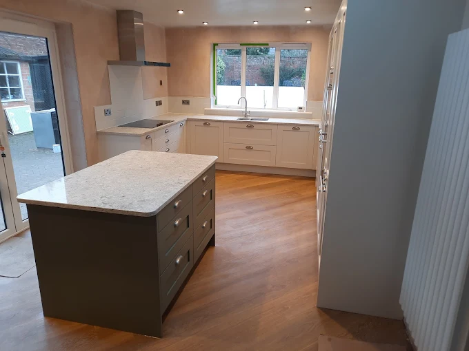 Aaron Evans Kitchen Fitter Worcester kitchen finish detail